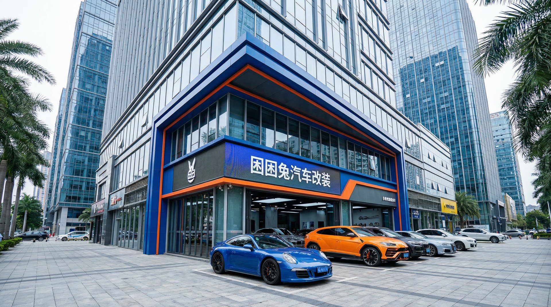 麻豆视频门店外观